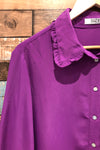 Chemise fluide mauve (l) seconde main Suzy Shier 