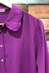 Chemise fluide mauve (l) seconde main Suzy Shier 