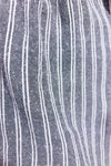 Gray striped short sleeve shirt (s)