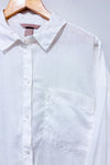 Chemise blanche en lin (l)