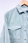 Chemise vert menthe en corduroy (l) - Enfant-Zara-La Penderie du Paradis 🕊