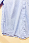 Chemise bleue et blanche rayée (s)-H&M-La Penderie du Paradis 🕊