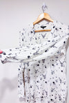 Blouse blanche motif cerfs (s)-RW&CO.-La Penderie du Paradis 🕊