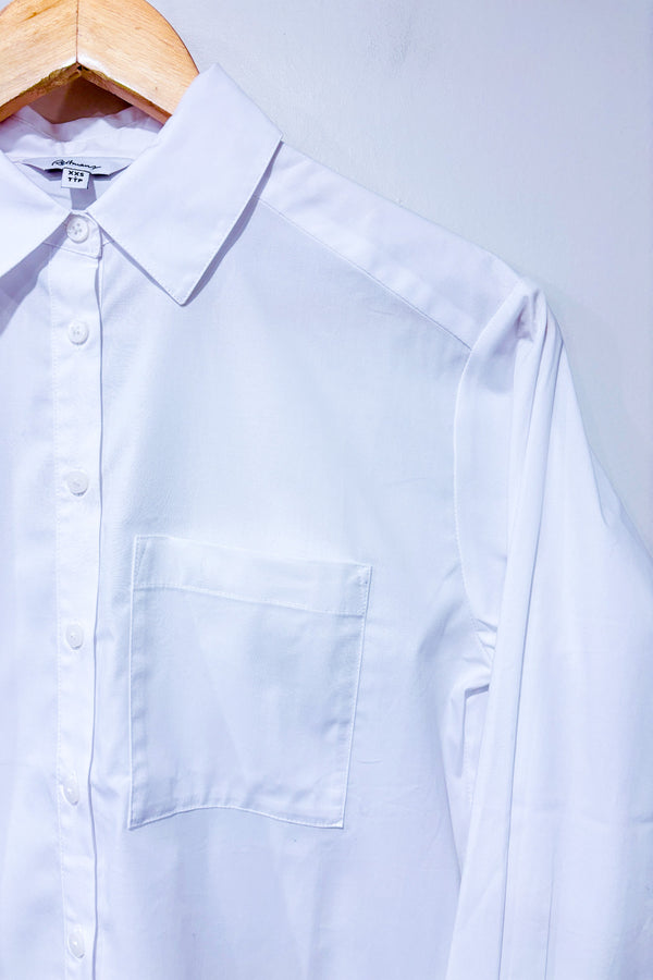 Chemise blanche (xxs)*-Reitmans-La Penderie du Paradis 🕊