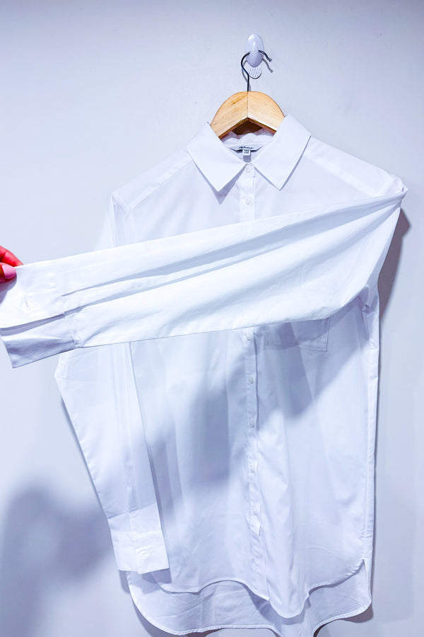 Chemise blanche (xxs)*-Reitmans-La Penderie du Paradis 🕊