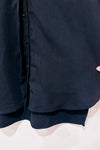 Chemise noire asyémtrique à manches courtes (m)-AKA-La Penderie du Paradis 🕊