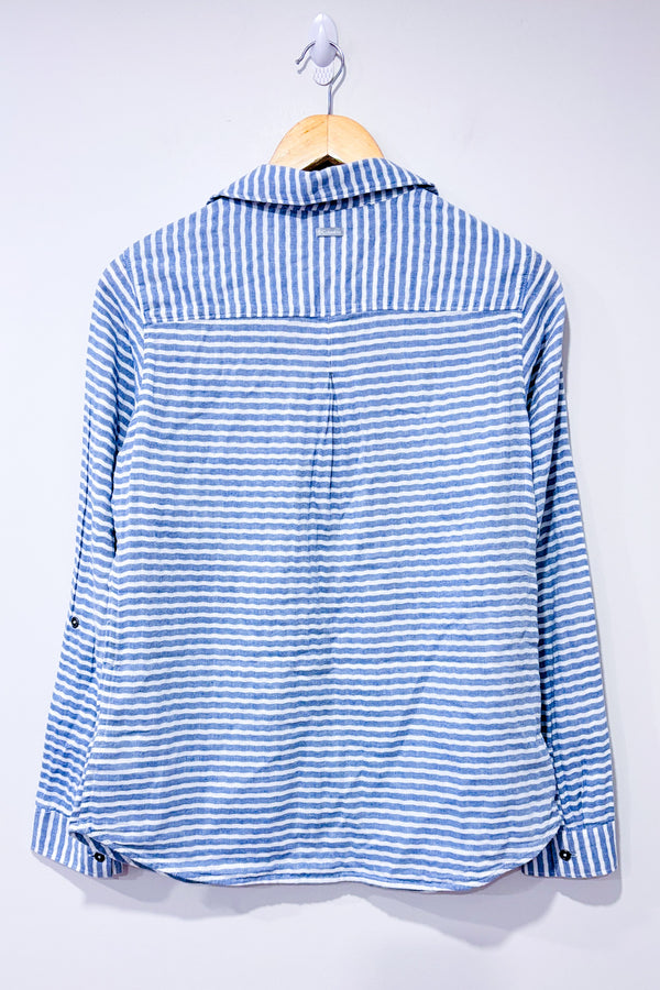 Chemise rayée bleue et blanche (s)-Columbia-La Penderie du Paradis 🕊