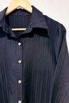 Chemise noire à rayures (m)-Autres-La Penderie du Paradis 🕊