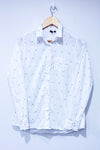 Chemise blanche rayée avec cactus (m)-Simons-La Penderie du Paradis 🕊