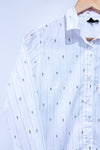 Chemise blanche rayée avec cactus (m)-Simons-La Penderie du Paradis 🕊