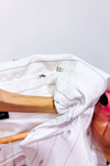 Chemise blanche rayée avec cactus (m)-Simons-La Penderie du Paradis 🕊