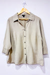 Chemise beige en lin (1X)-East 5th-La Penderie du Paradis 🕊
