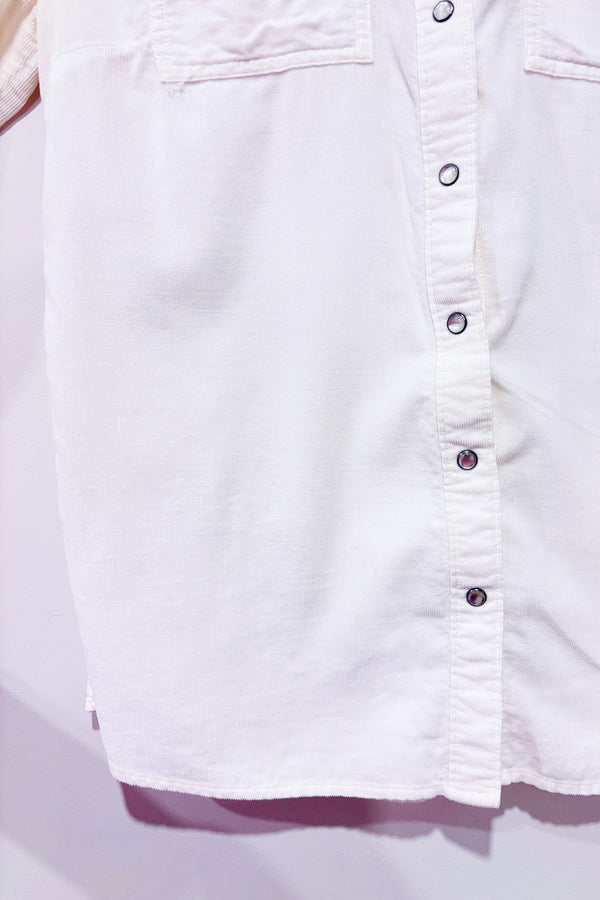 Chemise côtelée crème* seconde main - Banana Republic- La Penderie du Paradis