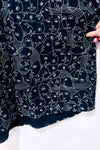 Chemise ample noire à motifs visages graphiques* seconde main - Simons- La Penderie du Paradis