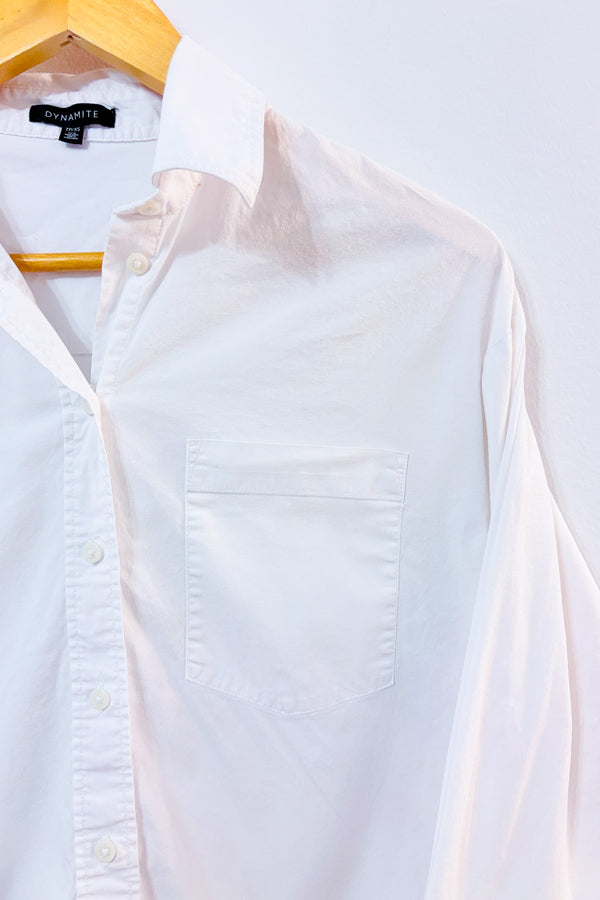 Chemise blanche classique seconde main - Dynamite- La Penderie du Paradis