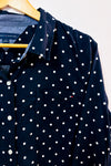 Chemise marine à pois* seconde main - Tommy Hilfiger- La Penderie du Paradis