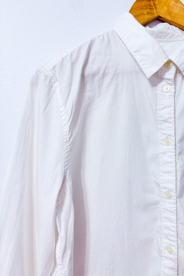 Chemise blanche boyfriend en coton* seconde main - GAP- La Penderie du Paradis