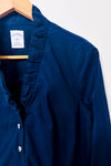 Chemise marine à col volanté* seconde main - Brooks Brothers- La Penderie du Paradis