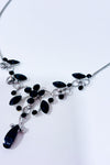Collier argent avec pierres noires-Autres-La Penderie du Paradis 🕊