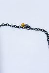 Collier argent avec pierres orange-Autres-La Penderie du Paradis 🕊