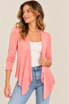 Cardigan pêche ouvert à pans asymétriques seconde main - Vero Moda- La Penderie du Paradis