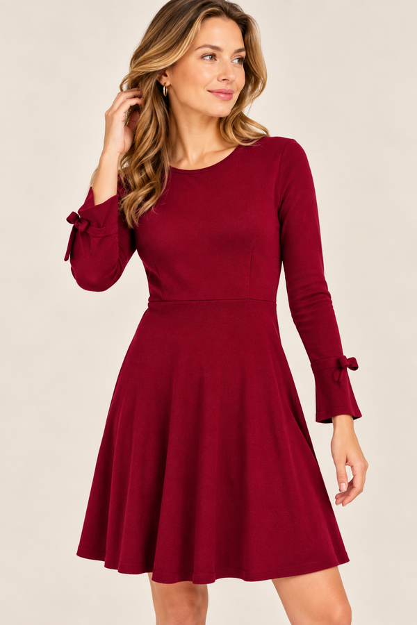 Robe bourgogne* seconde main - RW&CO.- La Penderie du Paradis