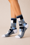 Chaussettes performance grises et bleue* seconde main - Outway- La Penderie du Paradis