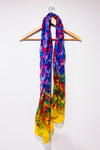 Foulard multicolore fleuri-Dewan Negeri Selangor-La Penderie du Paradis 🕊