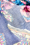 Foulard marine avec papillons-Autres-La Penderie du Paradis 🕊