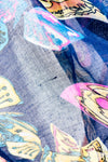 Foulard marine avec papillons-Autres-La Penderie du Paradis 🕊