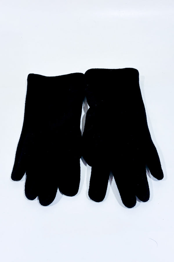 Gants noirs seconde main - Bizou- La Penderie du Paradis