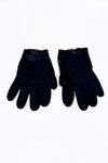 Gants noirs faux cuir perforés seconde main - Autres- La Penderie du Paradis