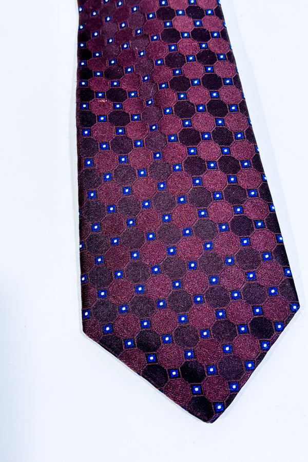 Cravate brune à pois-Tommy Hilfiger-La Penderie du Paradis 🕊