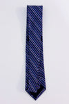 Purple checked tie - Men