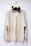 Chandail en tricot beige à col haut (xl) - Homme-Windriver-La Penderie du Paradis 🕊