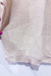 Chandail en tricot beige à col haut (xl) - Homme-Windriver-La Penderie du Paradis 🕊