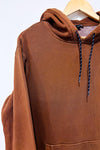 Chandail en coton ouate brun à capuchon (m) - Homme-Frank & Oak-La Penderie du Paradis 🕊