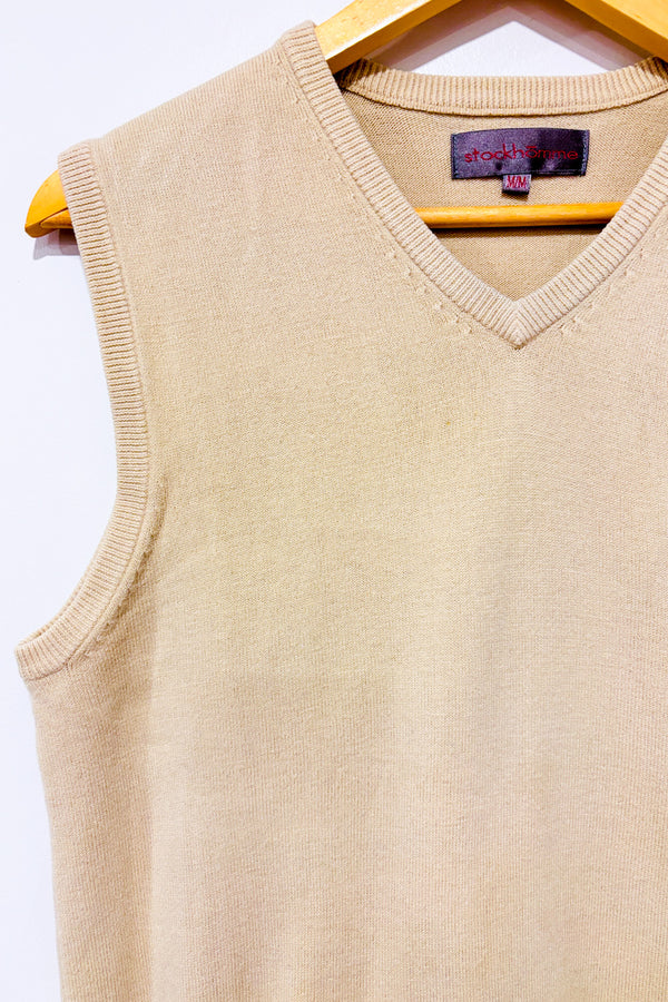 Débardeur beige - Homme seconde main - StockHomme- La Penderie du Paradis