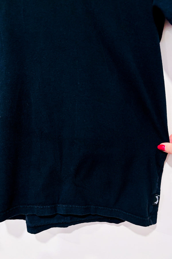 T-shirt noir avec palmier - Homme seconde main - Billabong- La Penderie du Paradis