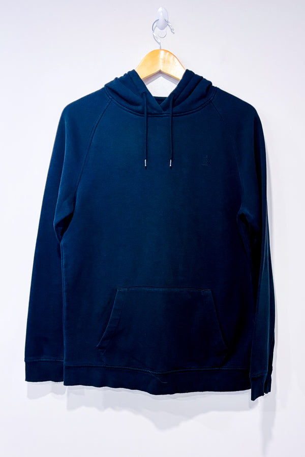 Chandail en coton ouaté noir avec capuchon - Homme seconde main - Ripzone- La Penderie du Paradis