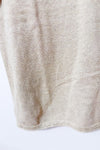 Chandail beige en tricot texturé à col rond seconde main - Jack & Jones- La Penderie du Paradis
