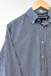 Chemise bleue à carreaux (s) - Homme seconde main Tommy Hilfiger 