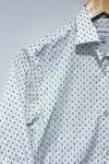 Chemise blanche Laurier avec motif losanges (xs) - Homme seconde main Frank and Oak 