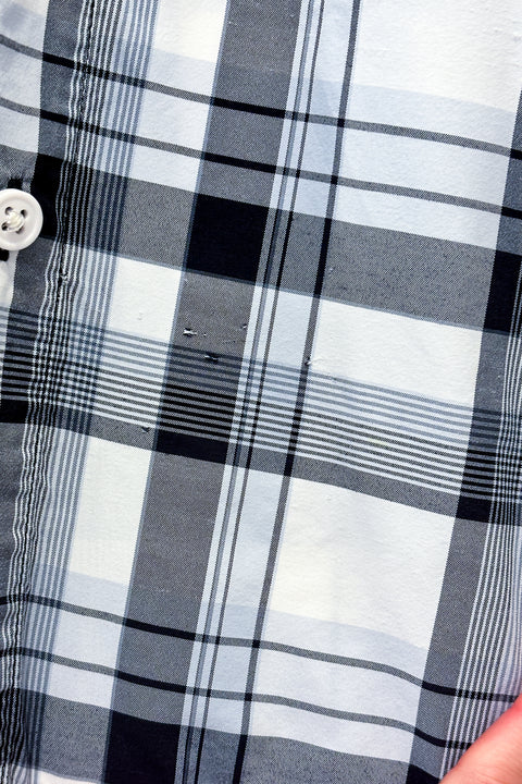 Chemise blanche et grise à carreaux Omni-Shade (xl) - Homme seconde main Columbia   