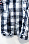 Chemise blanche et grise à carreaux (xl) - Homme seconde main Orvieto 