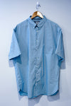 Chemise bleue à pois (xl) - Homme seconde main Joseph Abboud 