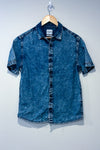 Chemise en jeans bleue (l) - Homme seconde main Only & Sons 