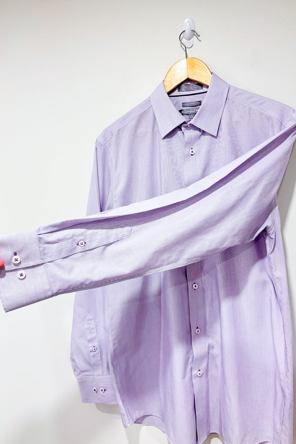 Chemise mauve rayée (m) - Homme-Boulevard Club-La Penderie du Paradis 🕊