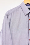 Chemise à pois marine et rouge coupe ajustée (m) - Homme-Simons-La Penderie du Paradis 🕊