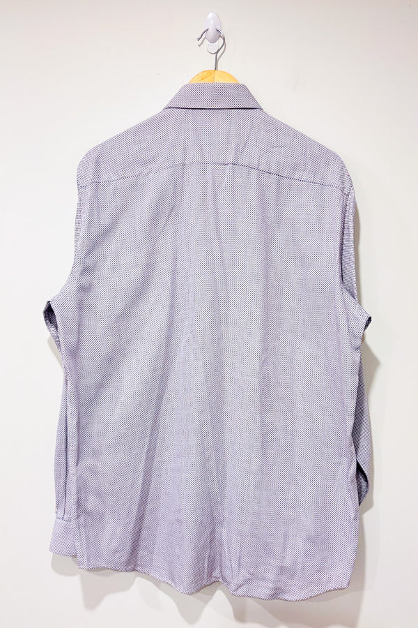 Chemise à pois marine et rouge coupe ajustée (m) - Homme-Simons-La Penderie du Paradis 🕊